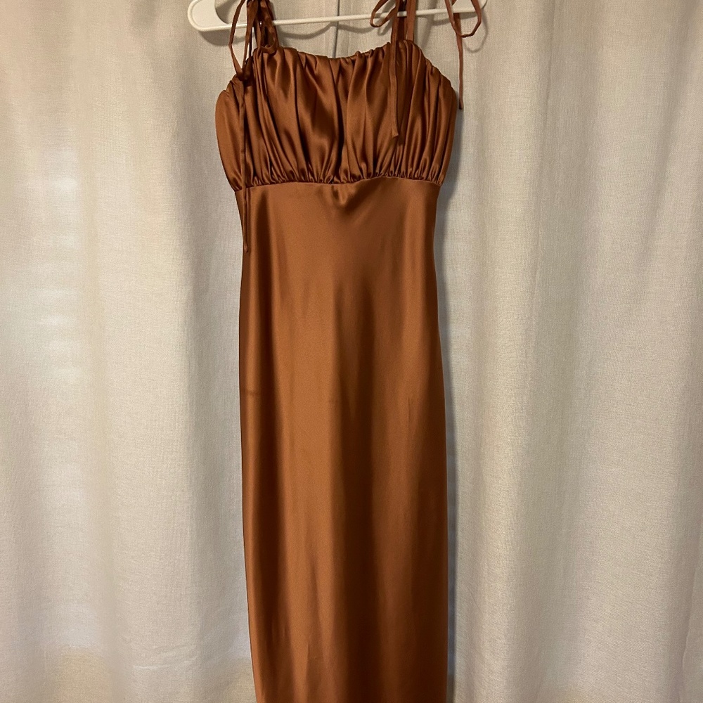 Revelry Satin Dress